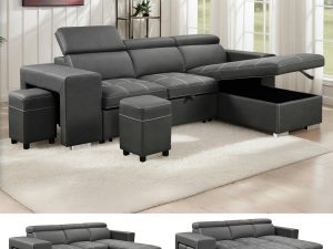 Our Take: THSUPER 102 Inch Charcoal Sectional
